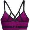 imageUnder Armour Womens Seamless Low Long Bra573 Mystic Magenta  Black  Black