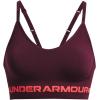 imageUnder Armour Womens Seamless Low Long Bra600 Dark Maroon  Dark Maroon  Beta