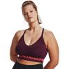 imageUnder Armour Womens Seamless Low Long Bra600 Dark Maroon  Dark Maroon  Beta