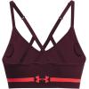 imageUnder Armour Womens Seamless Low Long Bra600 Dark Maroon  Dark Maroon  Beta