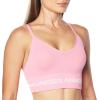 imageUnder Armour Womens Seamless Low Long Bra631 Flamingo   Prime Pink