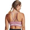 imageUnder Armour Womens Seamless Low Long Bra697 Pink Elixir  Pink Elixir  White