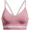 imageUnder Armour Womens Seamless Low Long Bra697 Pink Elixir  Pink Elixir  White