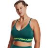 imageUnder Armour Womens Seamless Low Long Bra722 Coastal Teal   Lime Surge