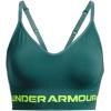 imageUnder Armour Womens Seamless Low Long Bra722 Coastal Teal   Lime Surge