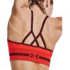 imageUnder Armour Womens Seamless Low Long Bra810 Bolt Red  Chestnut Red  Chestnut Red
