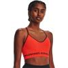 imageUnder Armour Womens Seamless Low Long Bra810 Bolt Red  Chestnut Red  Chestnut Red