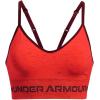 imageUnder Armour Womens Seamless Low Long Bra810 Bolt Red  Chestnut Red  Chestnut Red