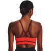 imageUnder Armour Womens Seamless Low Long Bra810 Bolt Red  Chestnut Red  Chestnut Red