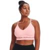 imageUnder Armour Womens Seamless Low Long BraBeta Tint 659Stardust Pink