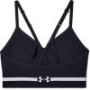 imageUnder Armour Womens Seamless Low Long BraBlack 001Halo Gray