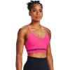 imageUnder Armour Womens Seamless Low Long BraCerise 653Pink Lemonade