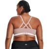 imageUnder Armour Womens Seamless Low Long BraDash Pink 667Halo Gray