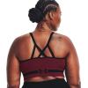 imageUnder Armour Womens Seamless Low Long BraLeague Red 626Black