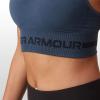 imageUnder Armour Womens Seamless Low Long BraMechanic Blue 467Black