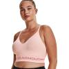 imageUnder Armour Womens Seamless Low Long BraMicro Pink 685Pink Clay