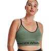 imageUnder Armour Womens Seamless Low Long BraSilica Green 348Baroque Green