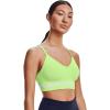 imageUnder Armour Womens Seamless Low Long BraSummer Lime 162White