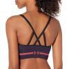 imageUnder Armour Womens Seamless Low Long BraTwilight Purple 501Brilliance