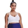 imageUnder Armour Womens Seamless Low Long BraWhite 100Halo Gray