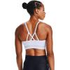 imageUnder Armour Womens Seamless Low Long BraWhite 100Halo Gray