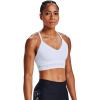 imageUnder Armour Womens Seamless Low Long BraWhite 100Halo Gray