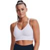 imageUnder Armour Womens Seamless Low Long BraWhite 100Halo Gray