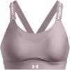 imageUnder Armour Womens UA Infinity High Sports Bra016 Tetra Gray   White