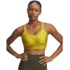 imageUnder Armour Womens UA Infinity High Sports Bra314 Green Legacy   Yellow Shade