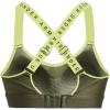 imageUnder Armour Womens UA Infinity High Sports Bra390 Marine Od Green  Lime Yellow  Marine Od Green