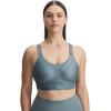 imageUnder Armour Womens UA Infinity High Sports Bra587 Jasper Blue   Serpentine