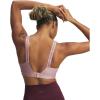 imageUnder Armour Womens UA Infinity High Sports Bra673 Tourmaline Pink   Maroon Mist