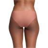 imageUnder Armour womens 3pack Pure Stretch No Show Bikini Underwear Allday Comfort ampamp Ultrasoft FitCanyon Pink