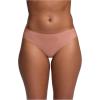 imageUnder Armour womens 3pack Pure Stretch No Show Bikini Underwear Allday Comfort ampamp Ultrasoft FitCanyon Pink