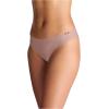 imageUnder Armour womens 3pack Pure Stretch No Show Bikini Underwear Allday Comfort ampamp Ultrasoft FitTourmaline Pink