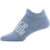 imageUnder Armour womens Essential 20 Lightweight No Show Socks 6pairsBaja Blue Assorted