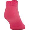 imageUnder Armour womens Essential 20 Lightweight No Show Socks 6pairsCerise Pink Assorted