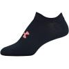imageUnder Armour womens Essential 20 No Show Socks 6pairs DiscontinuedBlack Assorted