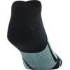 imageUnder Armour womens Essential 20 No Show Socks 6pairs DiscontinuedBlackAzure Teal
