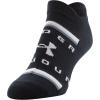 imageUnder Armour womens Essential 20 No Show Socks 6pairs DiscontinuedBlackBlackMod Gray