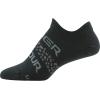imageUnder Armour womens Essential 20 No Show Socks 6pairs DiscontinuedBlackGray Assorted Lockedin Fit