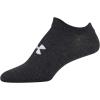 imageUnder Armour womens Essential 20 No Show Socks 6pairs DiscontinuedBlackwhite Assorted