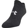 imageUnder Armour womens Essential 20 No Show Socks 6pairs DiscontinuedBlackwhite Assorted