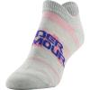 imageUnder Armour womens Essential 20 No Show Socks 6pairs DiscontinuedHalo Gray Assorted Lockedin Fit