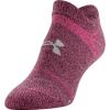 imageUnder Armour womens Essential 20 No Show Socks 6pairs DiscontinuedPink Punk Assorted Lockedin Fit