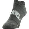 imageUnder Armour womens Essential 20 No Show Socks 6pairs DiscontinuedPitch Gray Assorted Lockedin Fit