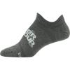 imageUnder Armour womens Essential 20 No Show Socks 6pairs DiscontinuedPitch Gray Assorted Lockedin Fit