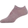imageUnder Armour womens Essential 20 No Show Socks 6pairs DiscontinuedRed Assorted