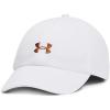 imageUnder Armour Womens Play Up CapHat101 White  White  Metallic Light Copper