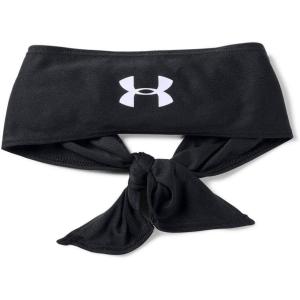 imageUnder Armour Adult Tie HeadbandBlack 001White